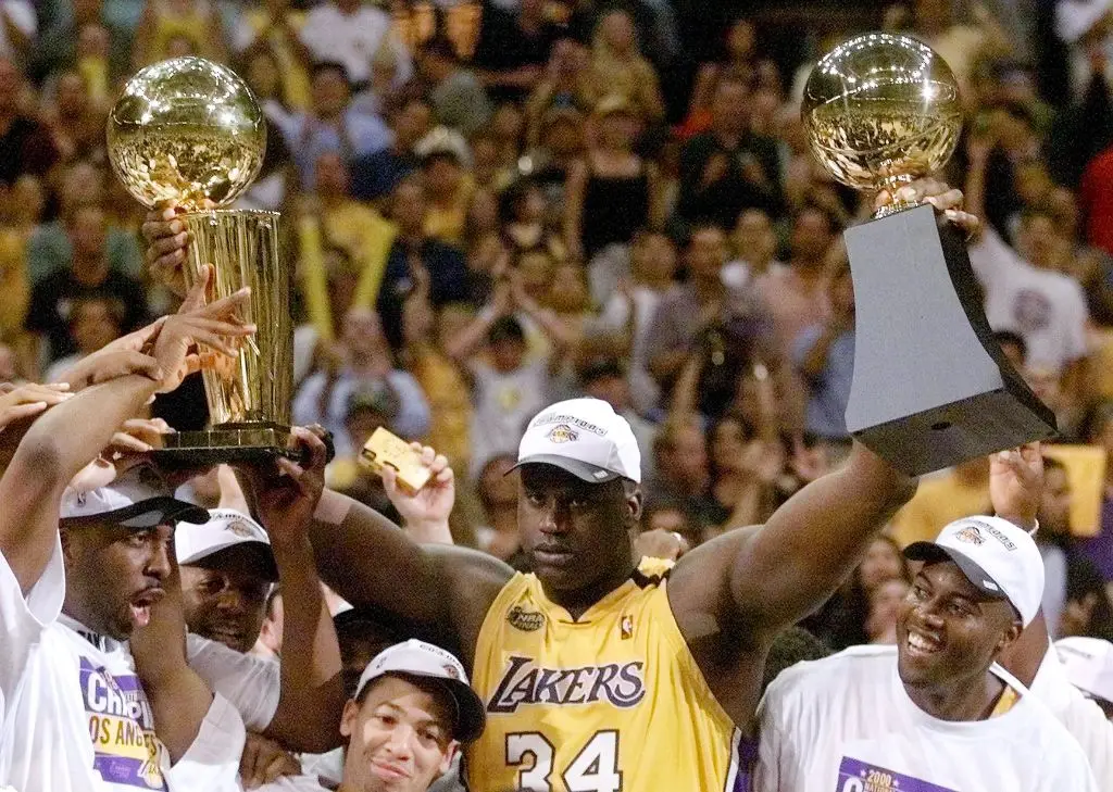 Shaquille O'Neal won four NBA titles during his career. (Image: Getty)