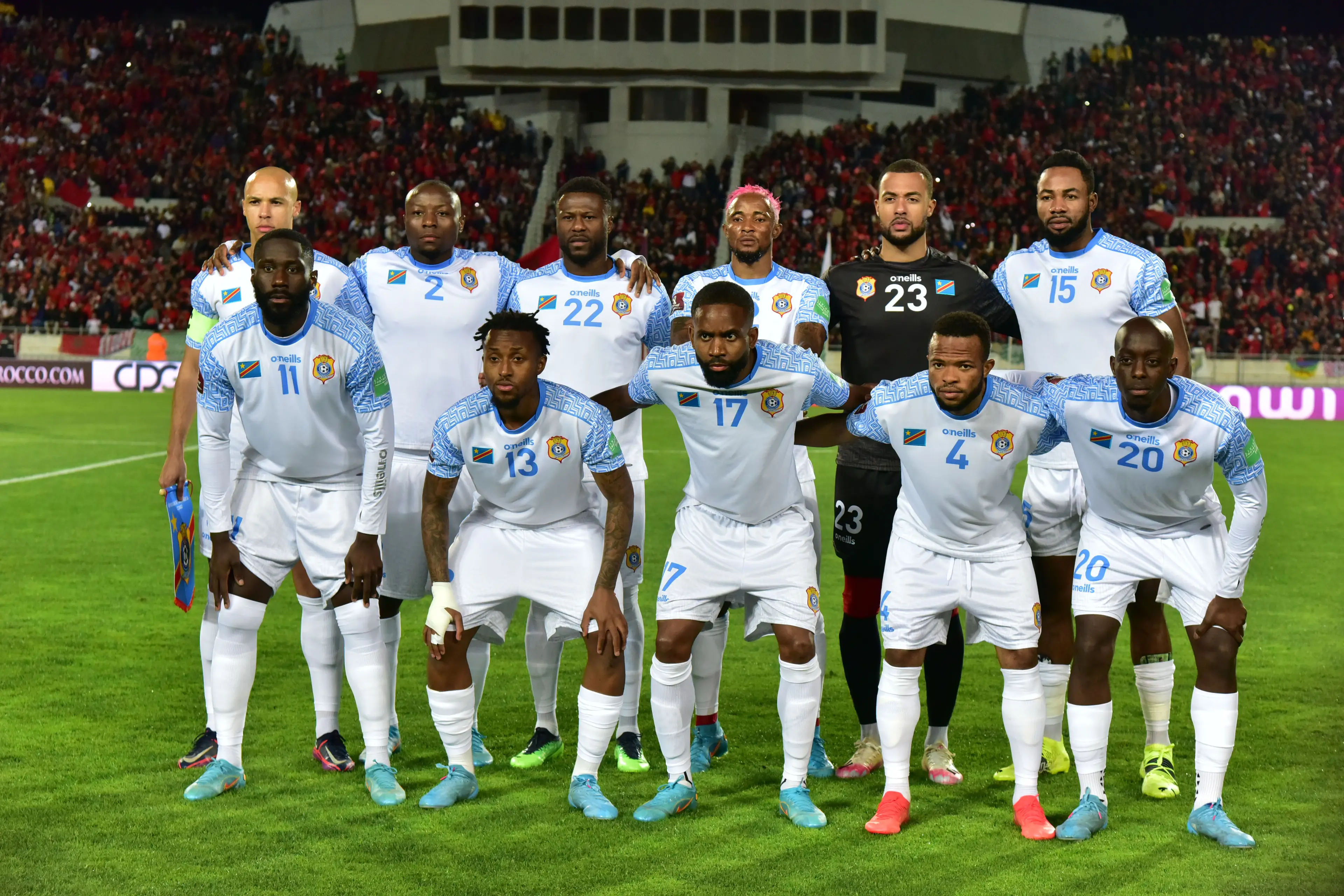 Congo DR beat Nigeria last month to reach the FIFA intercontinental play-offs. Image: Getty 