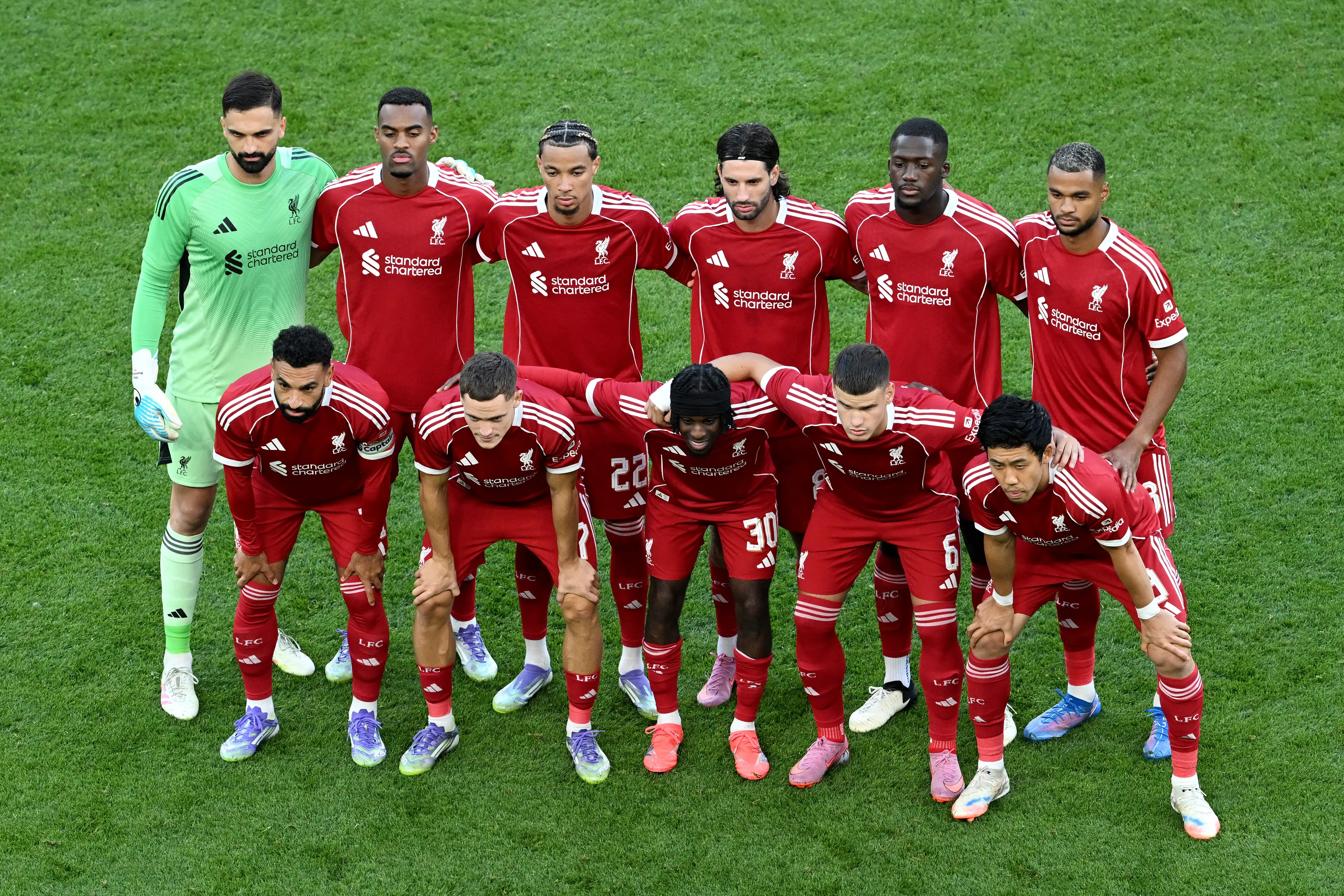 Liverpool wore their new adidas kit against Athletic Bilbao on Monday. Image: Getty 