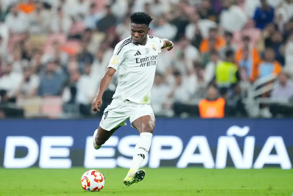 Aurélien Tchouaméni struggled at perform against Barcelona (Credit:Getty)