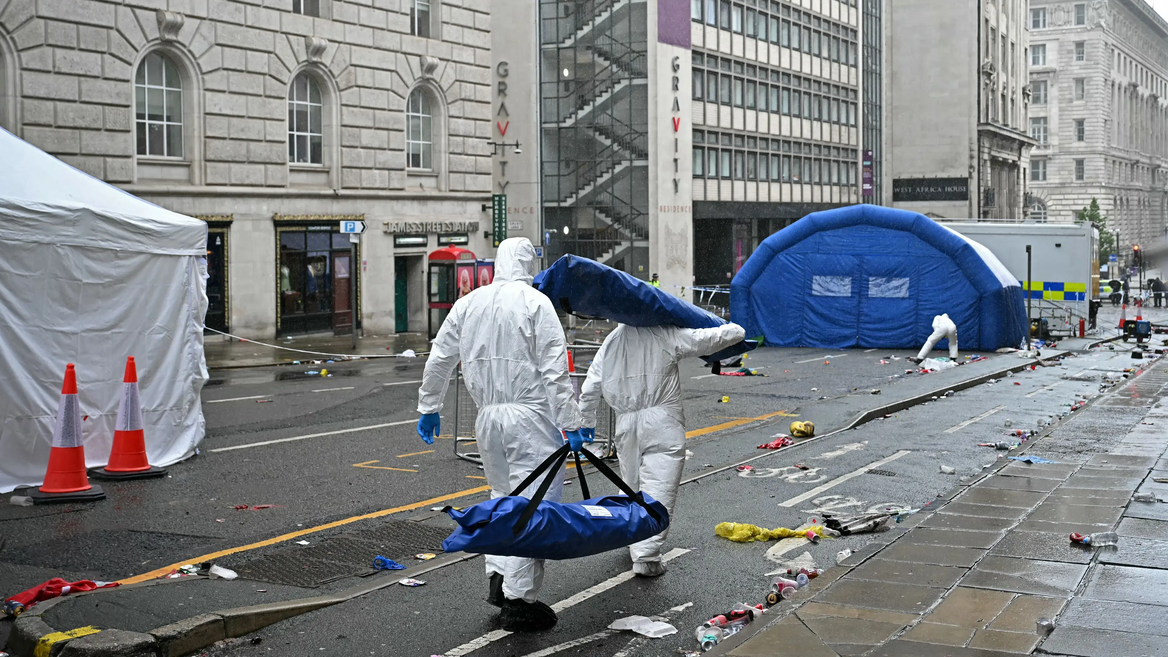 Merseyside Police issue update on driver arrested after ploughing into crowds at Liverpool's Premier League title parade