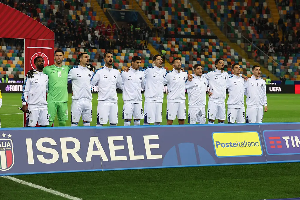 The Israel national football team in 2025 (Credit:Getty)