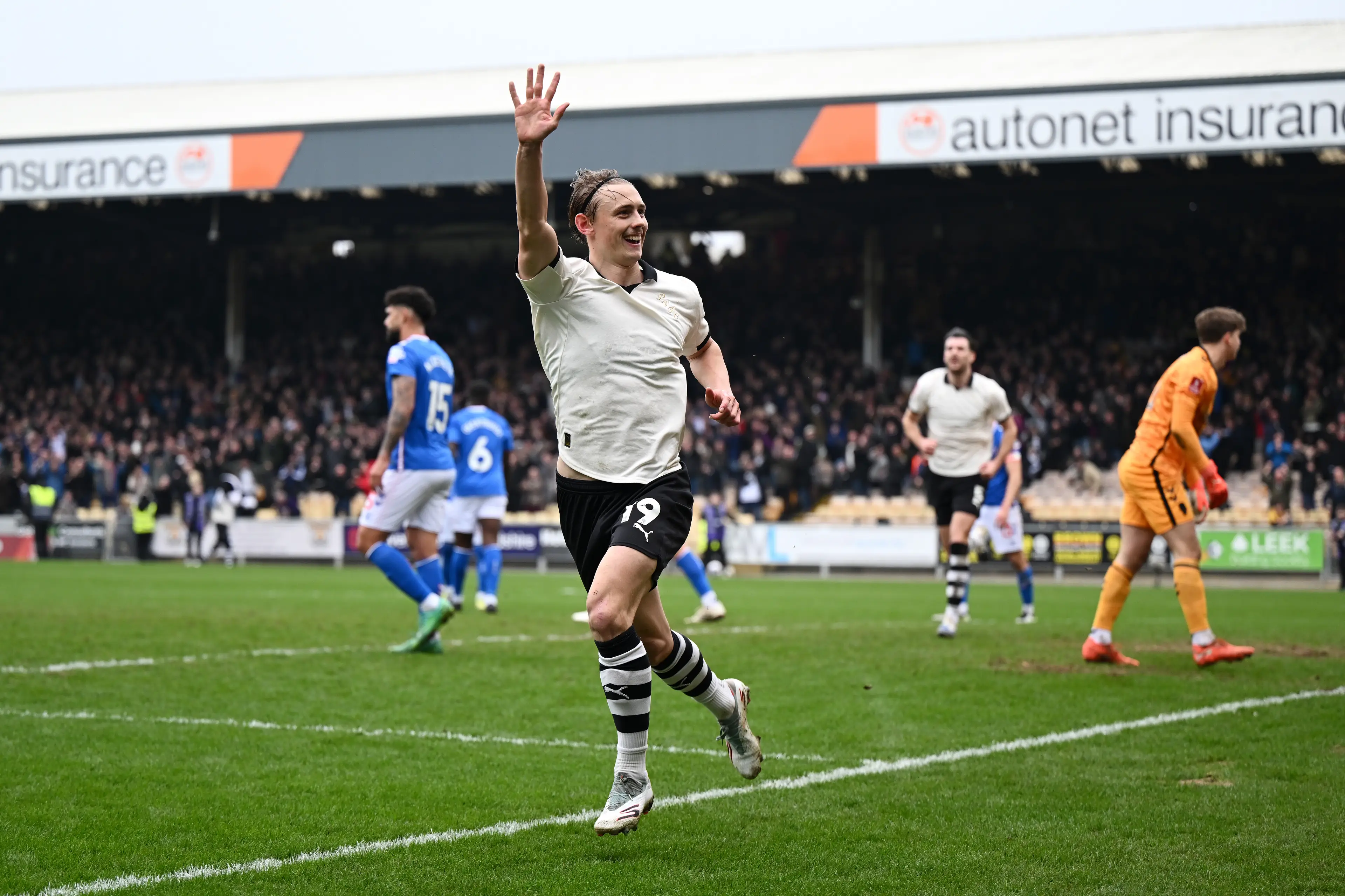 Port Vale are the lowest-ranked side in the competition. Image: Getty