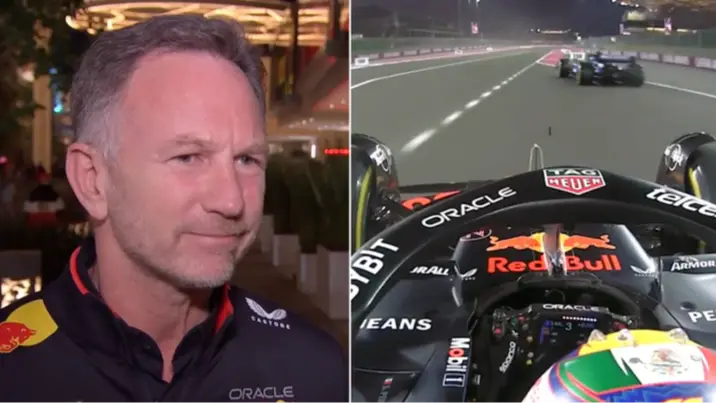 Christian Horner's nine-word response to Sergio Perez's latest howler at F1 Qatar Grand Prix speaks volumes