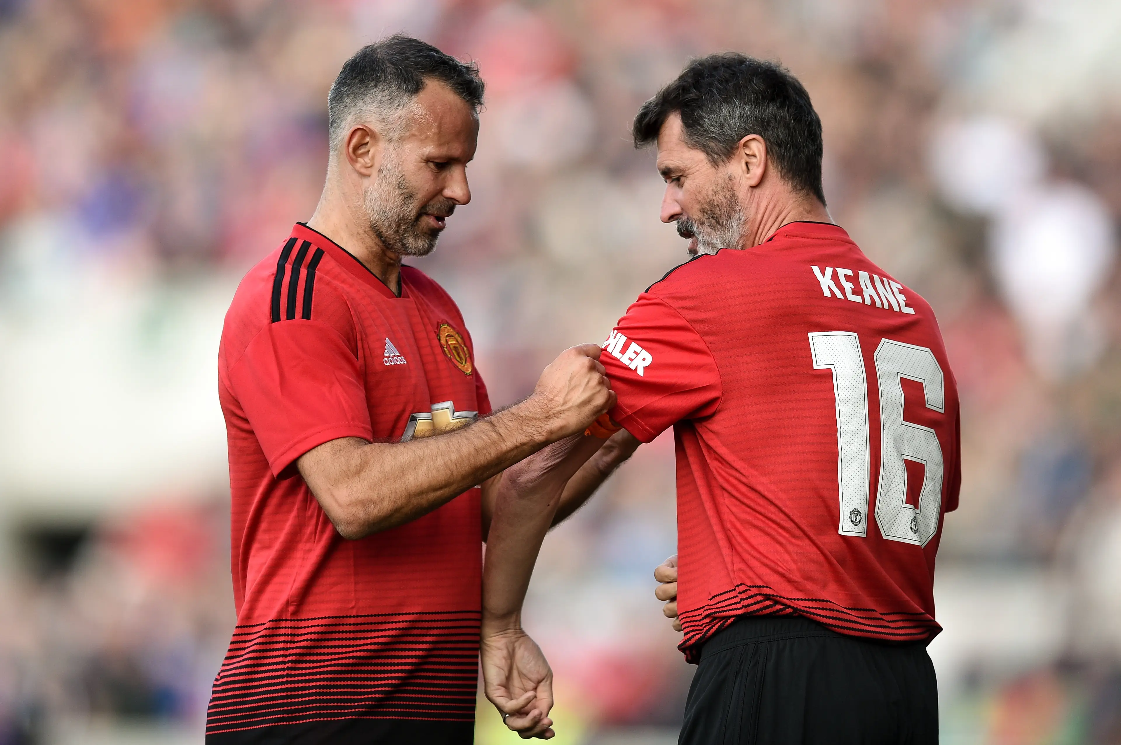 Roy Keane immediately picked Ryan Giggs as one of his world-class teammates. Image: Getty