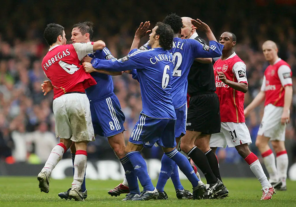 Cesc Fabregas and Frank Lampard were involved in an altercation in 2007 (Credit:Getty)