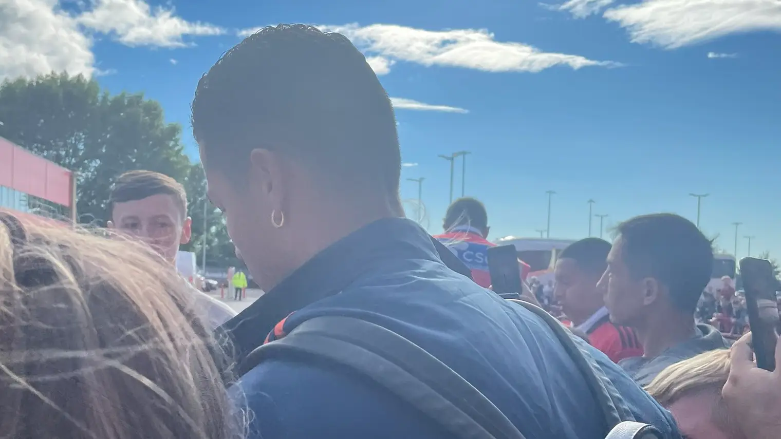 Cristiano Ronaldo Left Old Trafford Before Final Whistle After Getting Subbed vs Rayo Vallecano