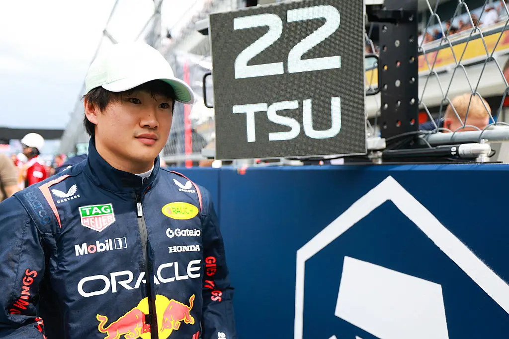 Yuki Tsunoda has impressed since stepping into the second Red Bull F1 seat. (Image: Getty)