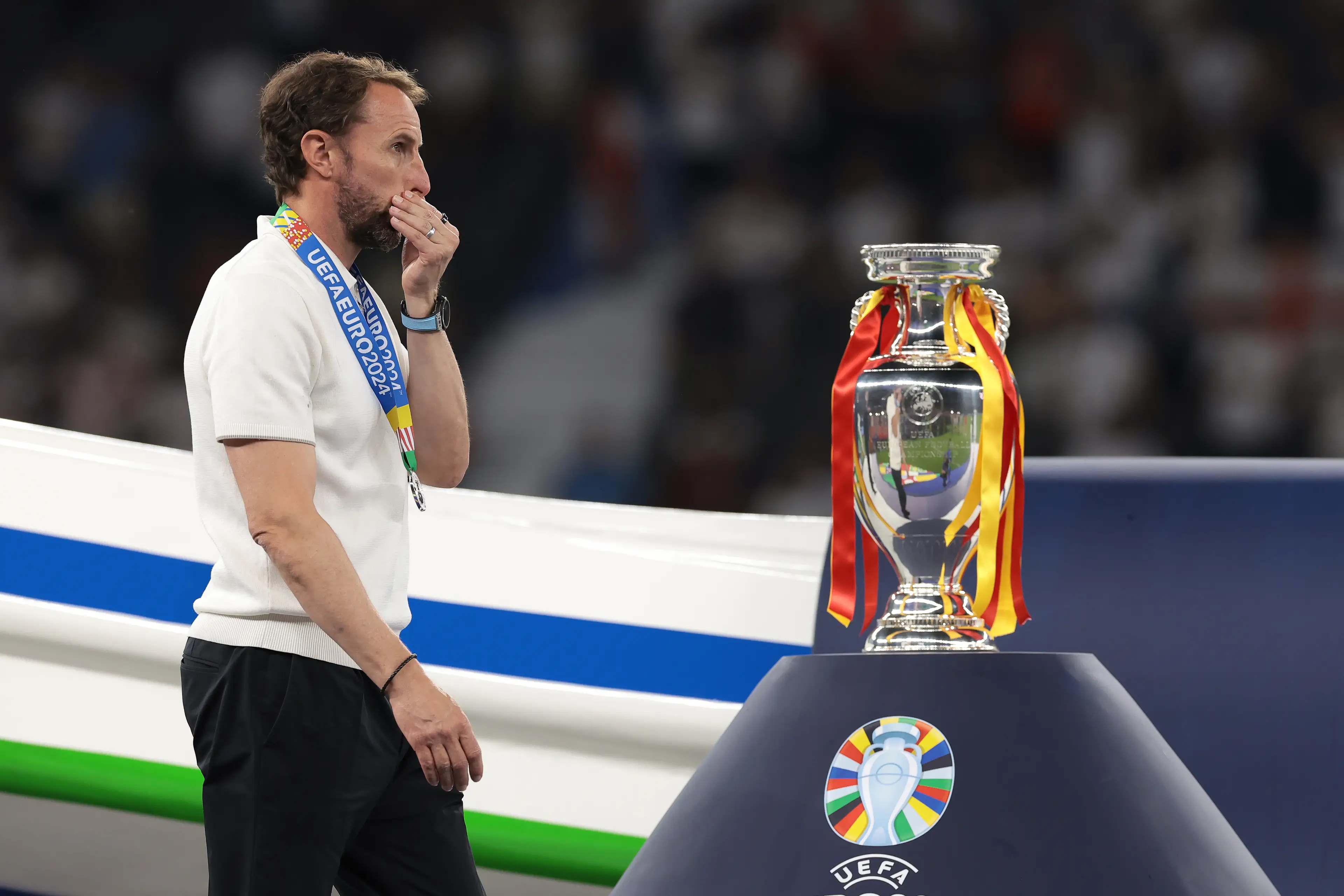 Gareth Southgate resigned as England manager following Euro 2024. Image: Getty 