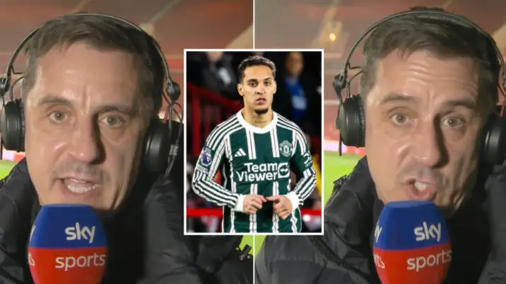 Gary Neville brutally rips into Man Utd over 'worrying' Antony decision