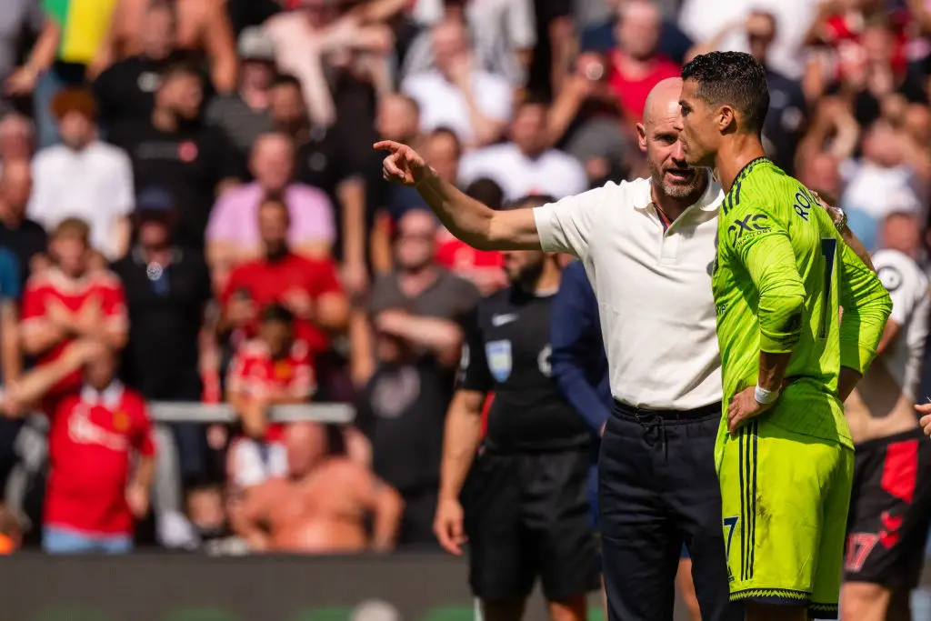 Cristiano Ronaldo played under Erik ten Hag during his second spell at Manchester United. (Image: Getty)