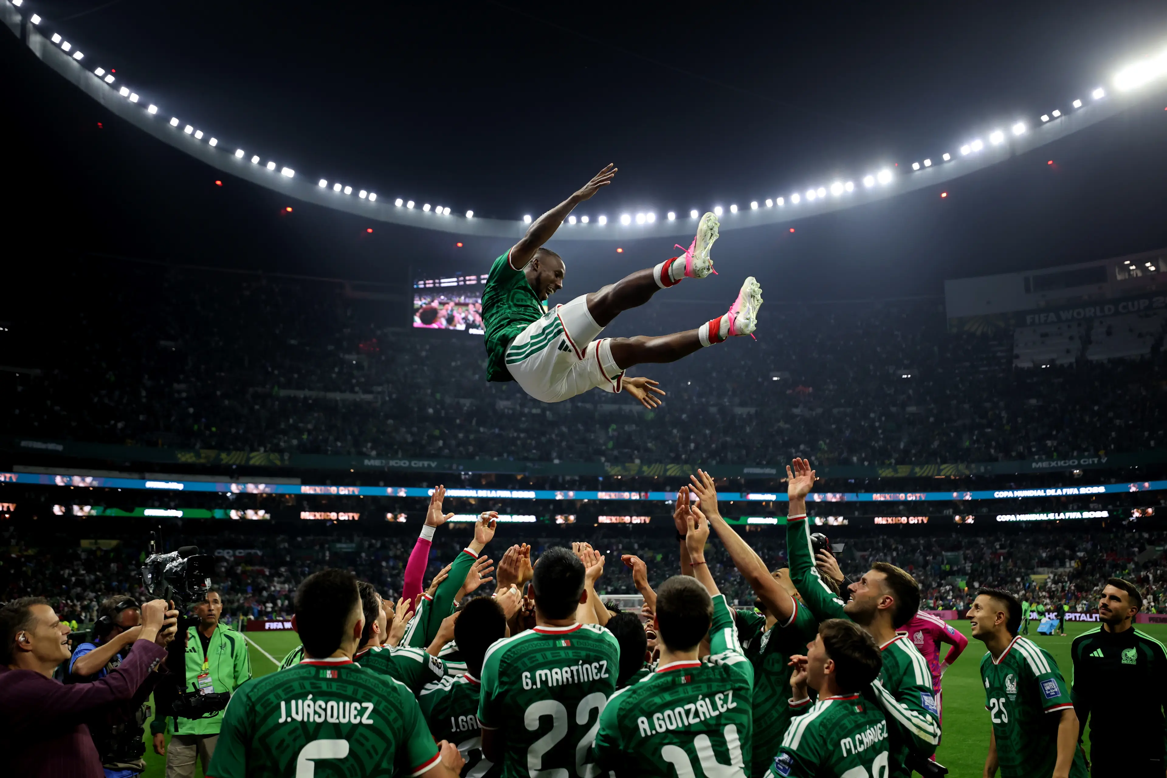 Mexico are flourishing at this summer's World Cup. Image credit: Getty