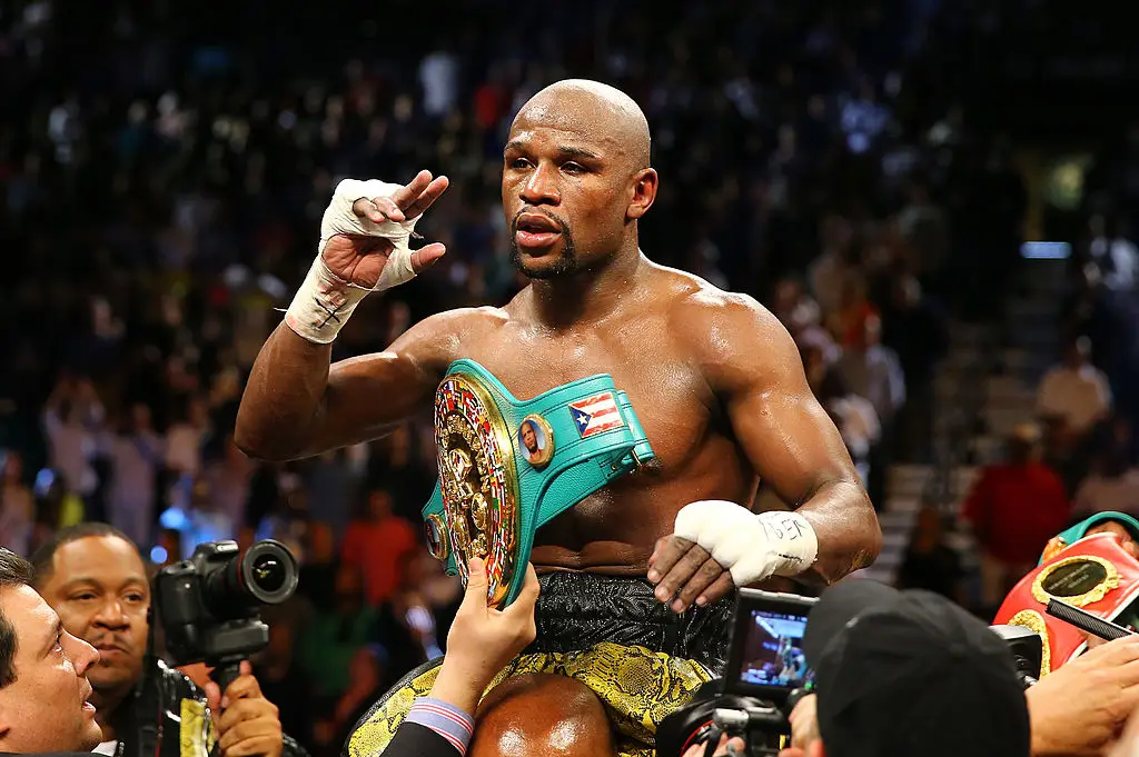 Floyd Mayweather Jr pictured - Getty