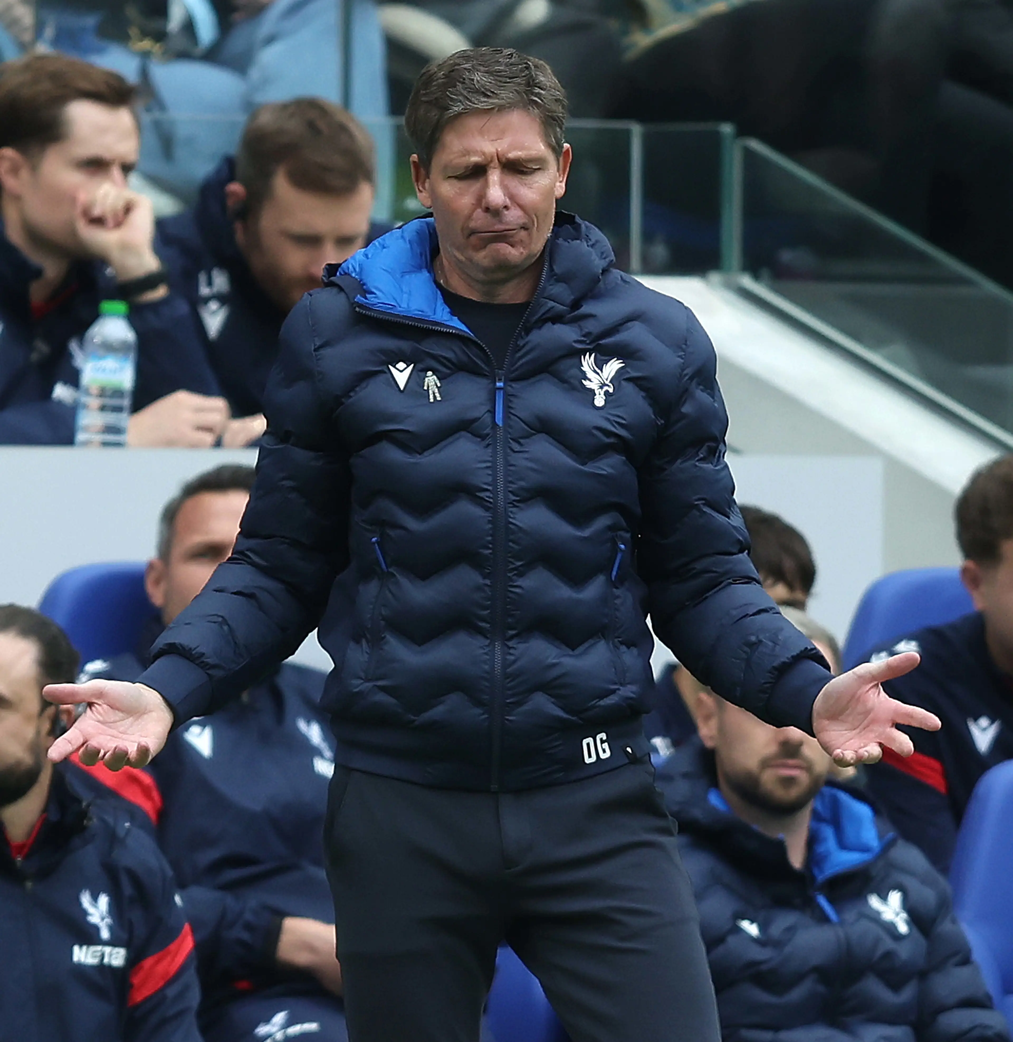 Glasner has done a stellar job at Crystal Palace. Image: Getty