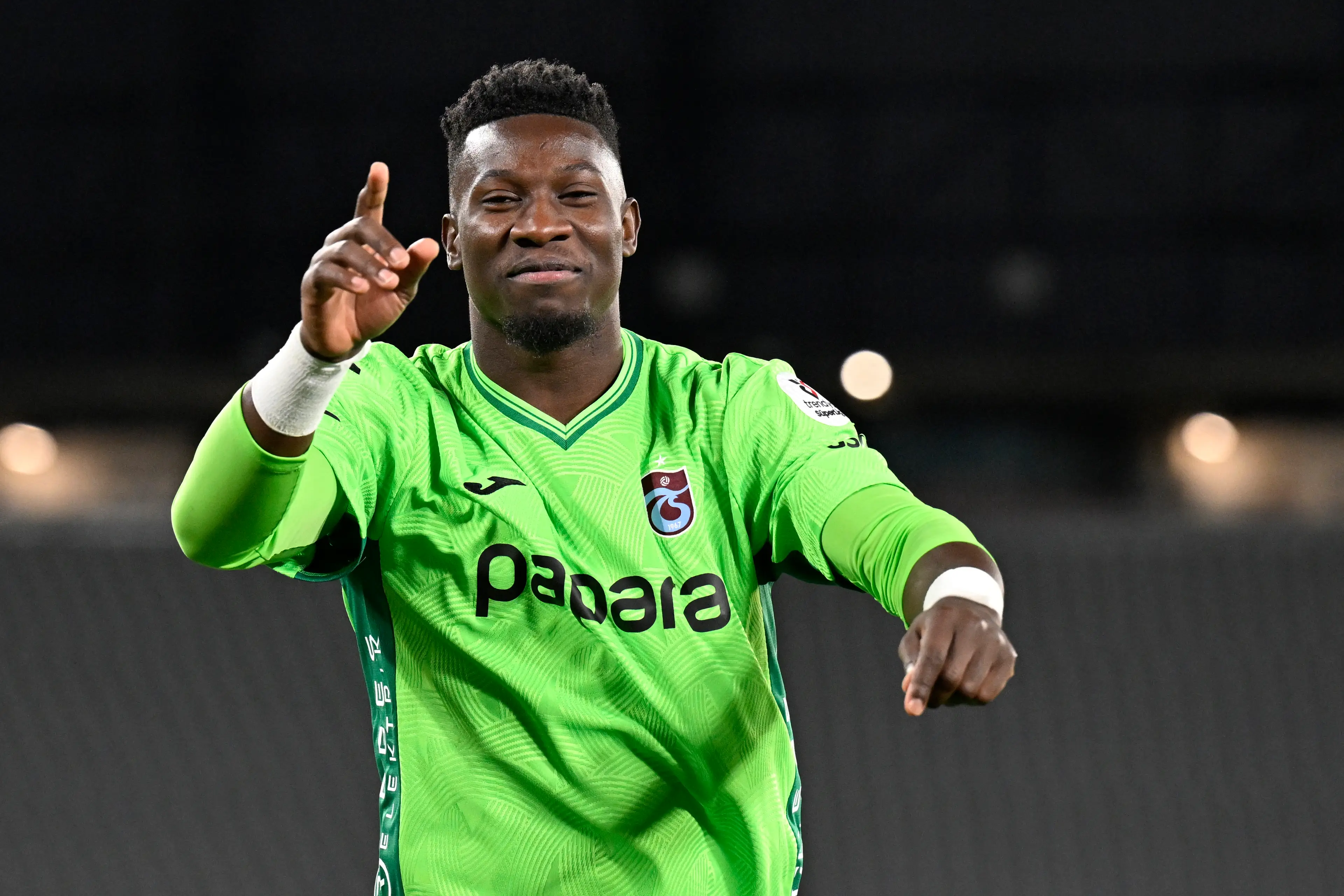 Andre Onana has been enjoying life away from Man United. Image: Getty