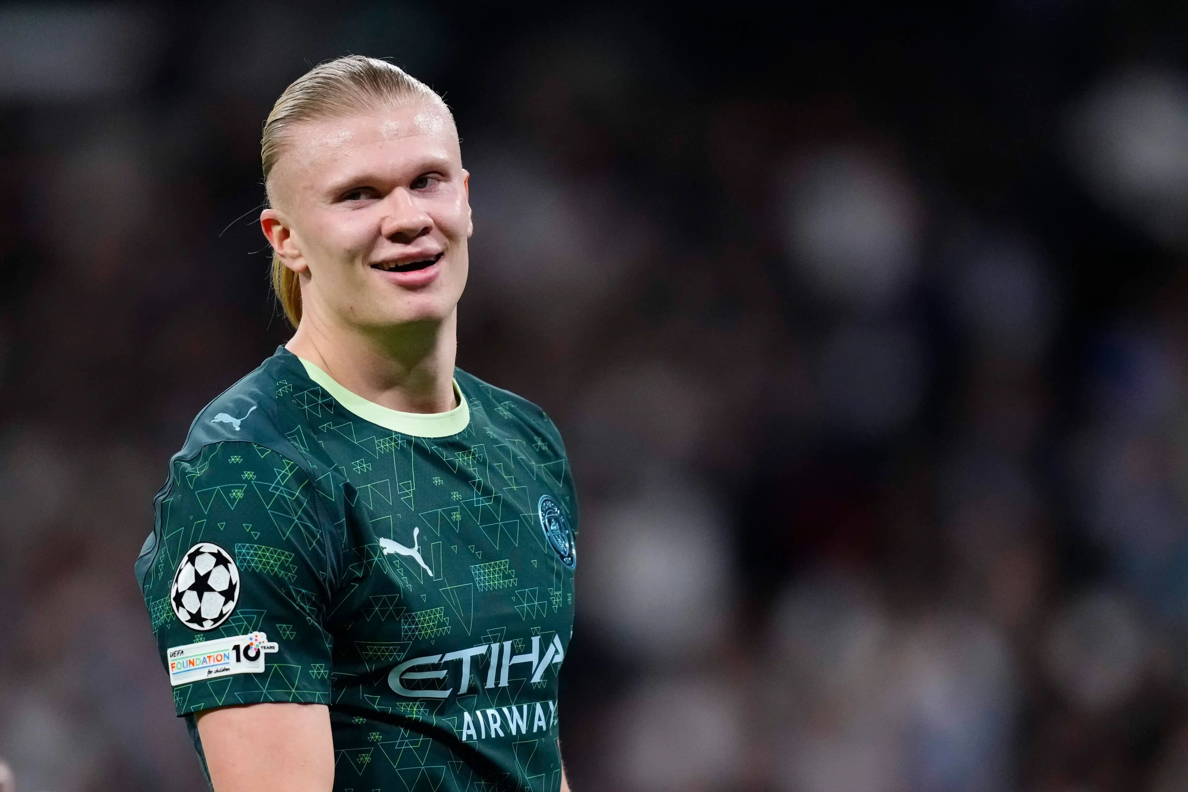 Haaland now has 21 goals in all competitions this season. Image: Getty