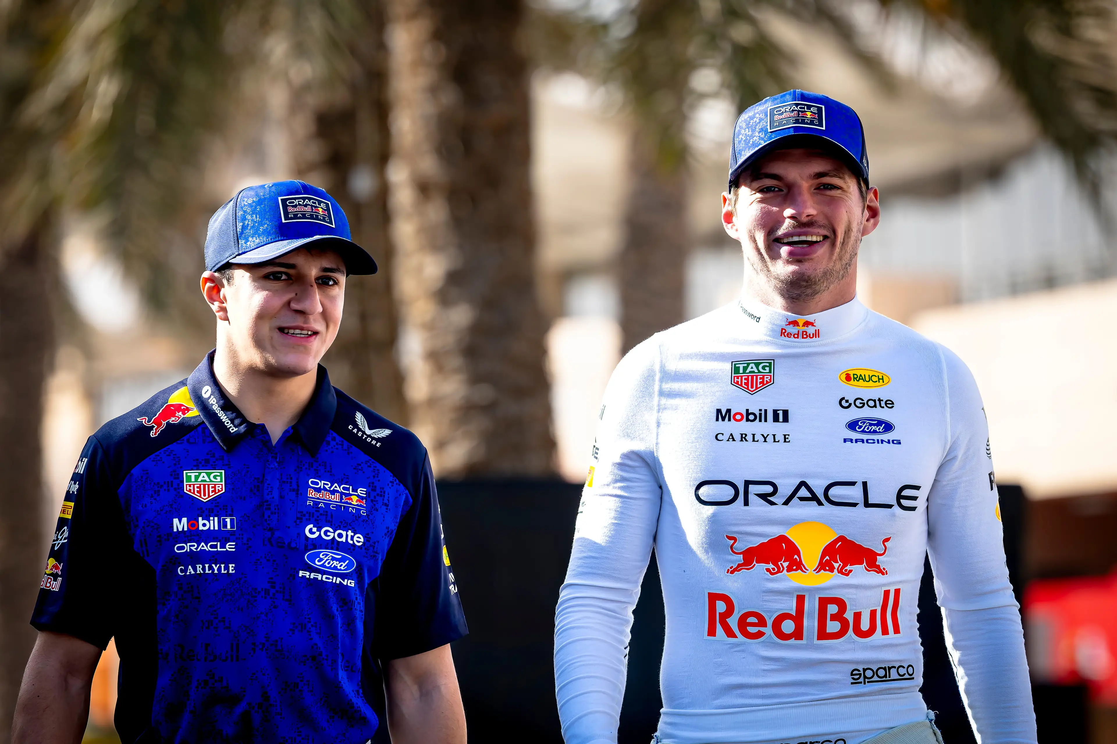 Max Verstappen and new team-mate Isack Hadjar will drive for Red Bull in 2026 (Image: Getty)