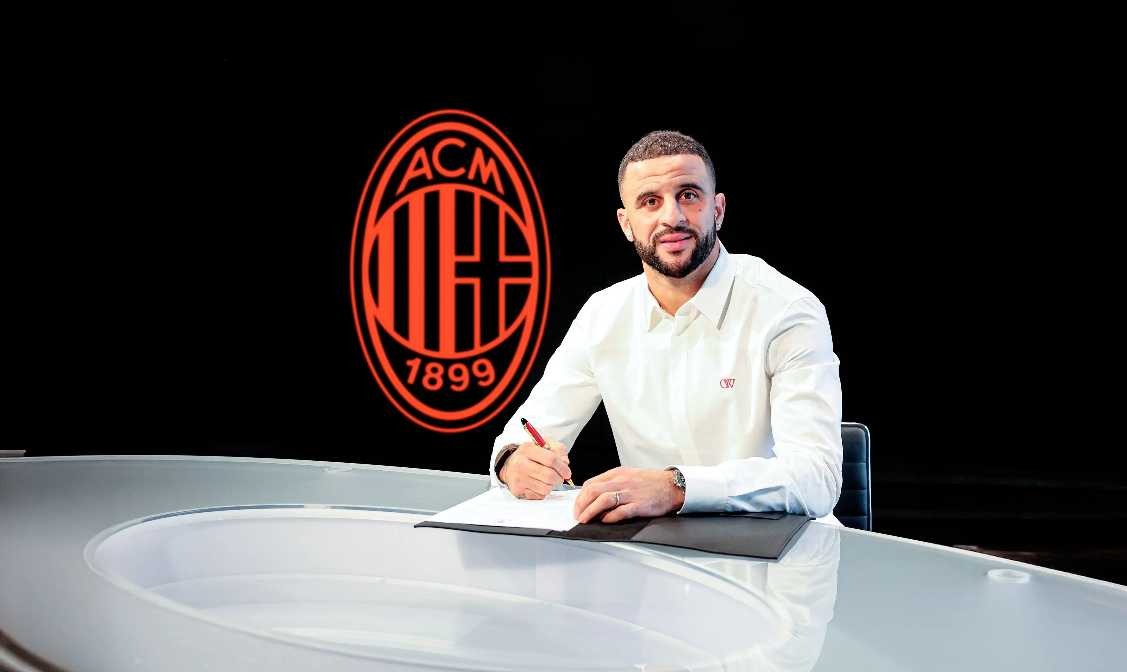 Walker has joined AC Milan on a loan deal. Image credit: Getty