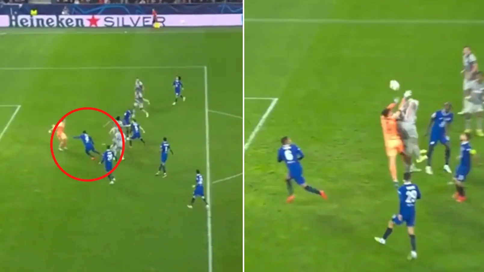 Thiago Silva showed off his defensive awareness against Salzburg, his footballing IQ is through the roof