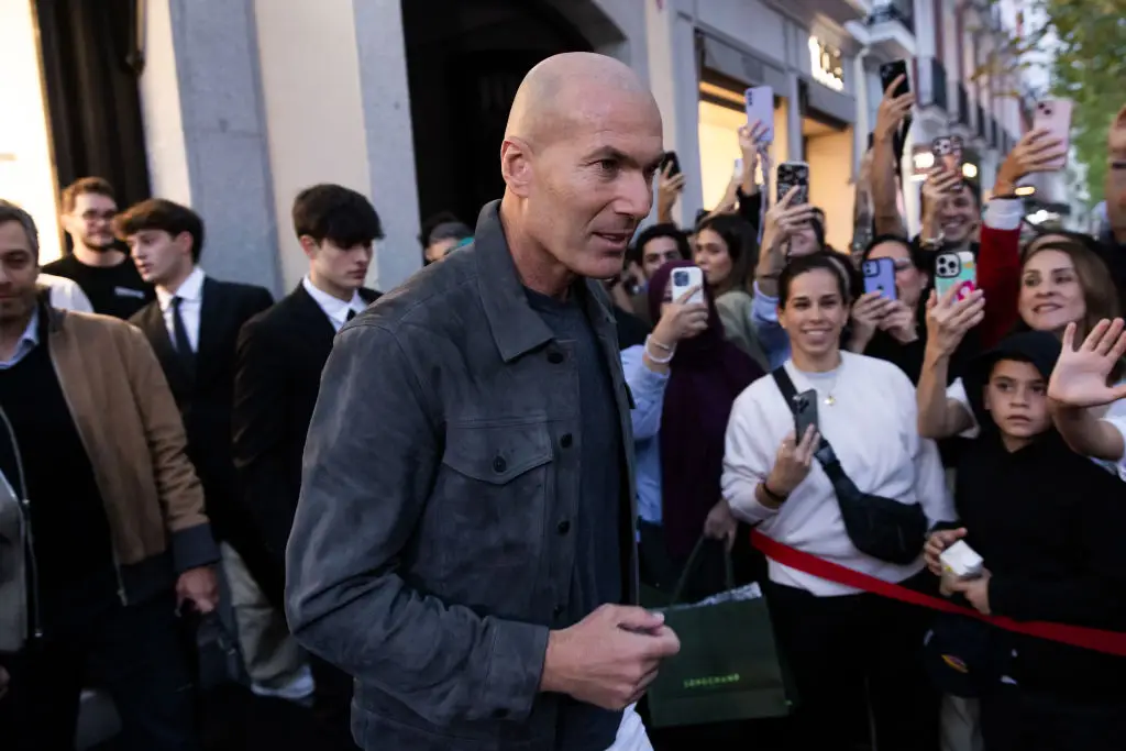 Zinedine Zidane is being linked with a return to Real Madrid (Image: Getty)