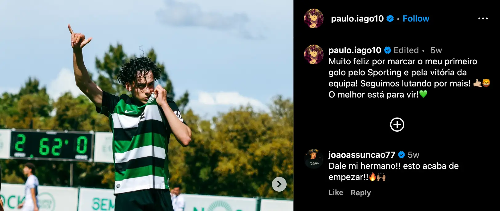 Image: Instagram/Paolo Iago