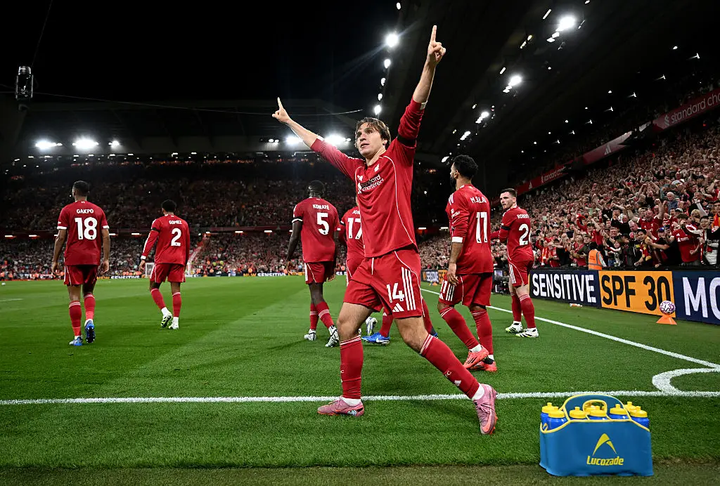 Federico Chiesa scored for Liverpool against Bournemouth (Credit:Getty)