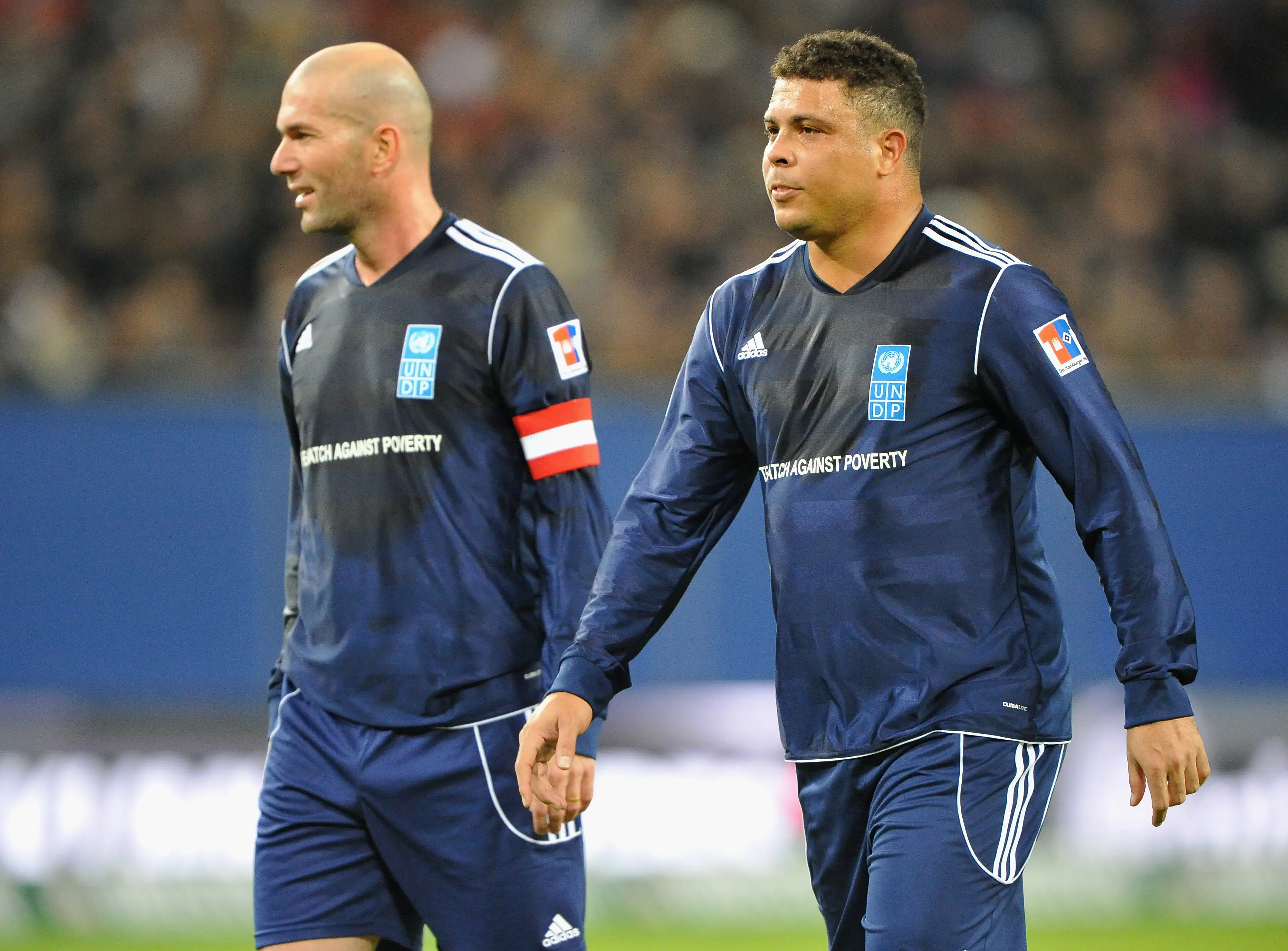 Zinedine Zidane views Ronaldo Nazario as the best player he has played with. Image: Getty