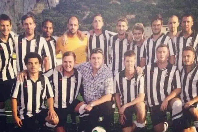 A very youthful Bruno's Magpies team in the early days. Image credit: Louis Perry