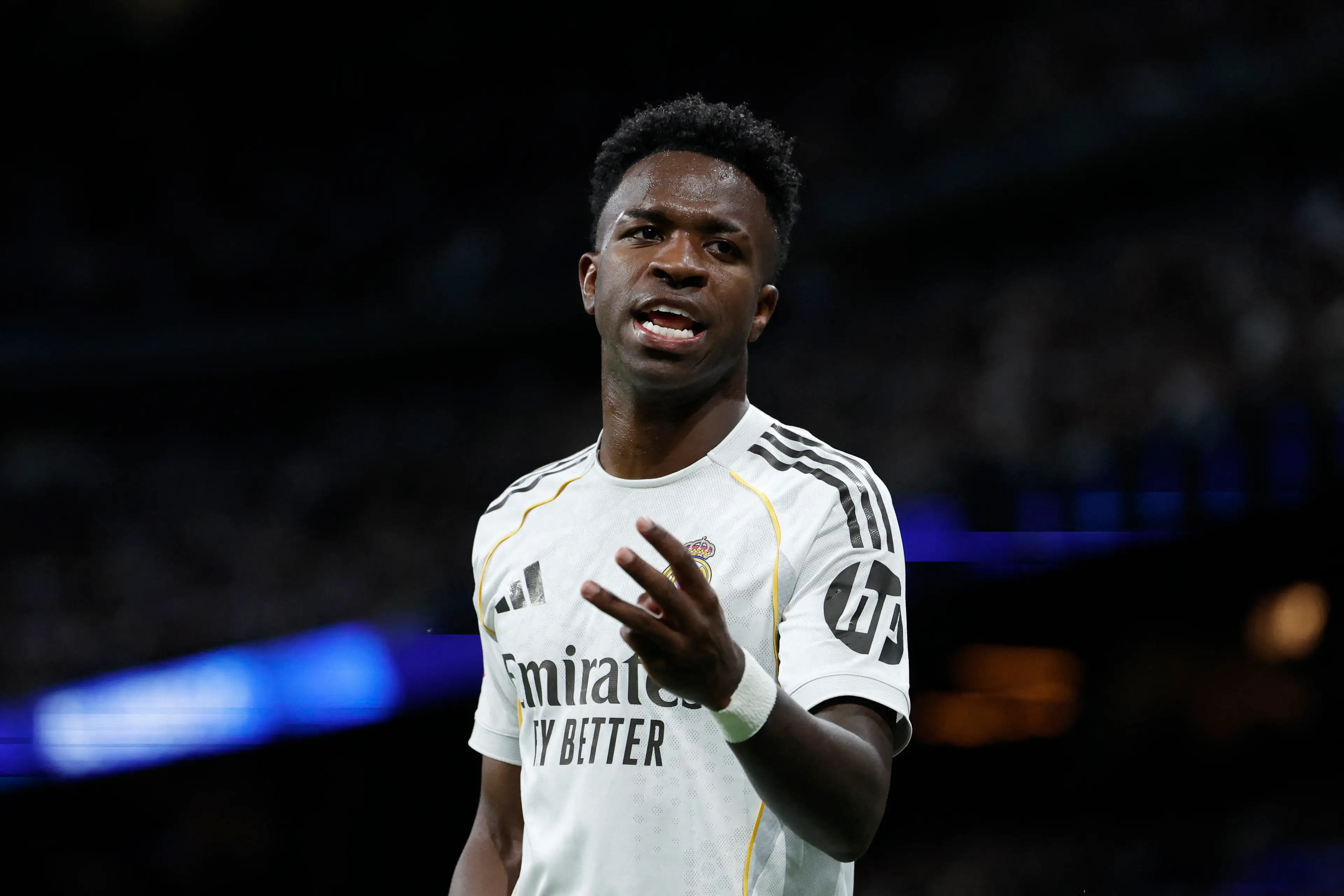 Vinicius has been linked with a summer move. Image credit: Getty