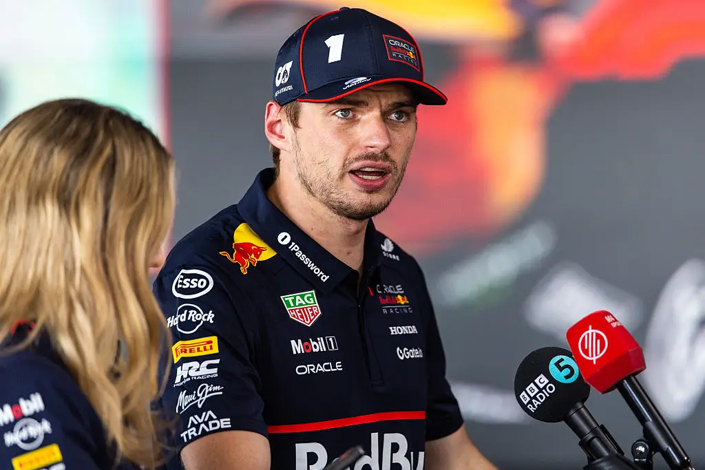 Max Verstappen has been linked with a switch to Mercedes (Credit:Getty)