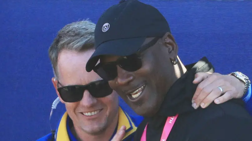 Michael Jordan is a close friend of Team Europe captain Luke Donald. (Image: Mike Ehrmann/Getty Images)