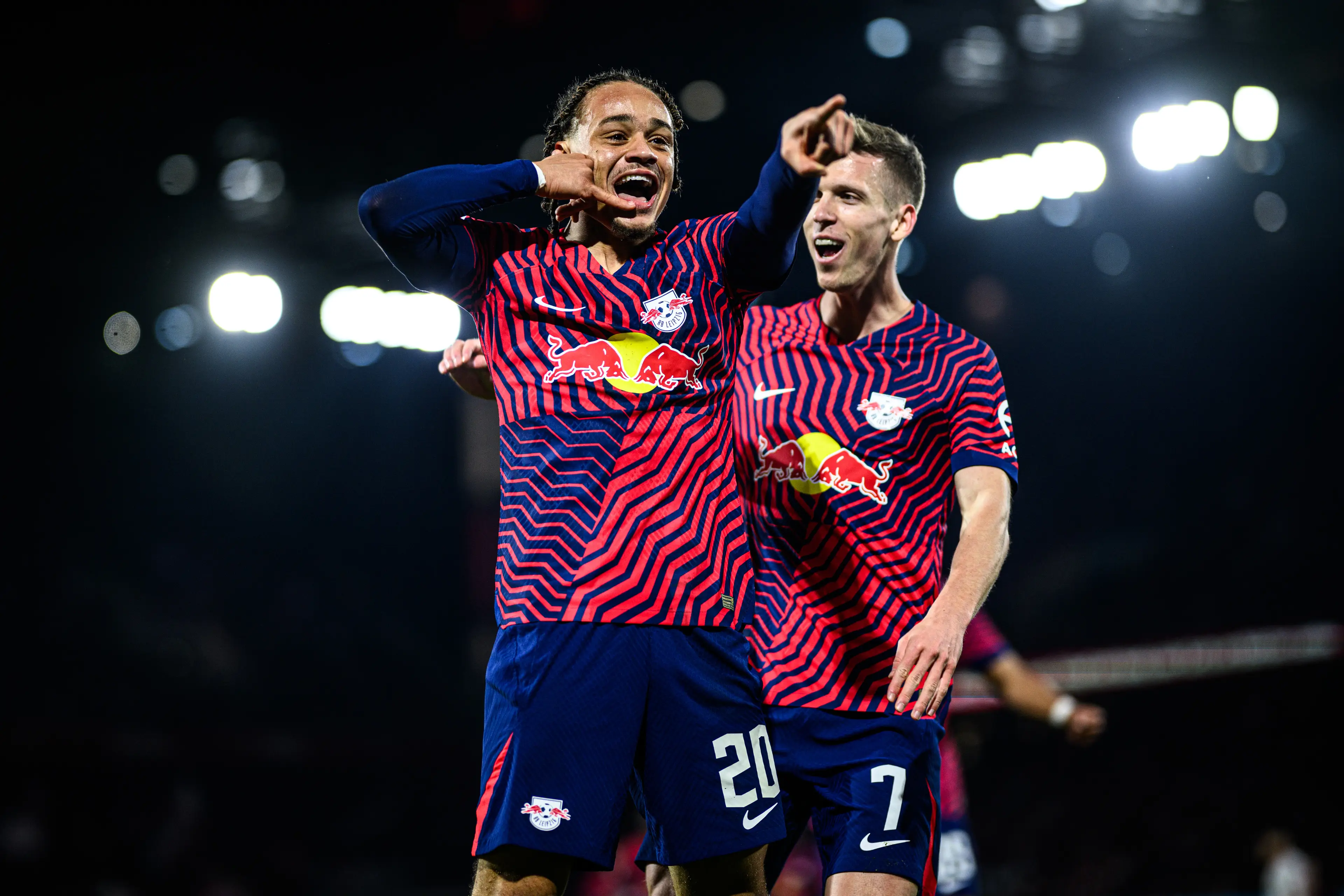 Xavi Simons and Dani Olmo are of interest to Man City (Getty)