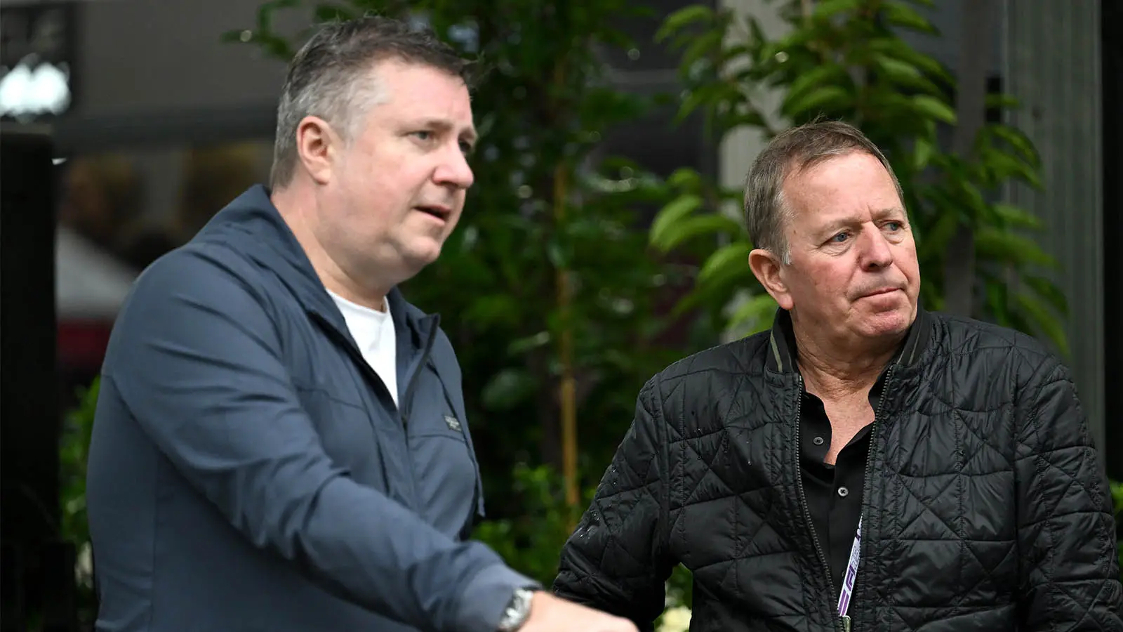 David Croft and Martin Brundle pictured (Image: Getty)