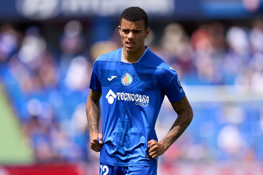 Mason Greenwood spent last season on loan at Getafe. image: Getty