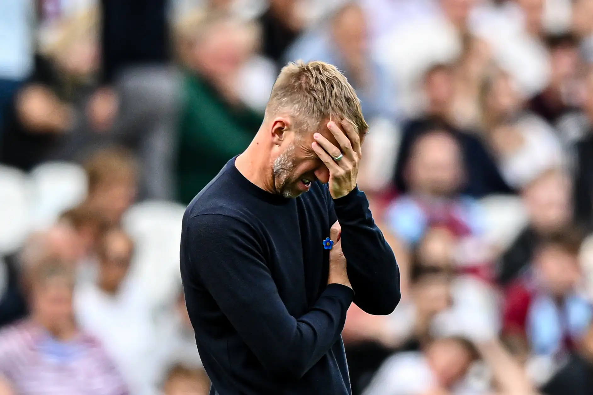 Graham Potter has broken his silence after his sudden departure from West Ham United. (Image: Getty)
