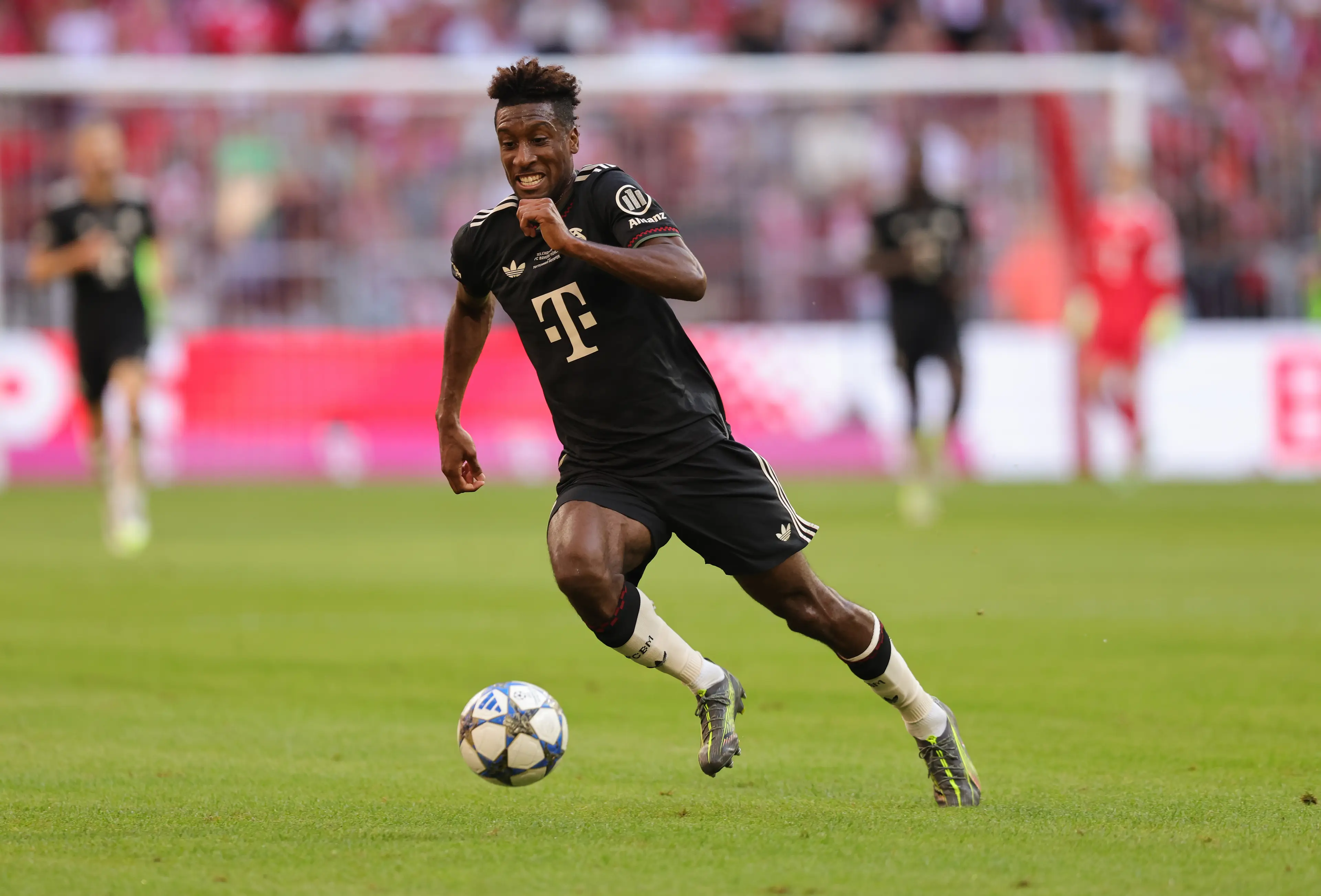 Kingsley Coman looks set to end his stint with Bayern Munich. Image: Getty