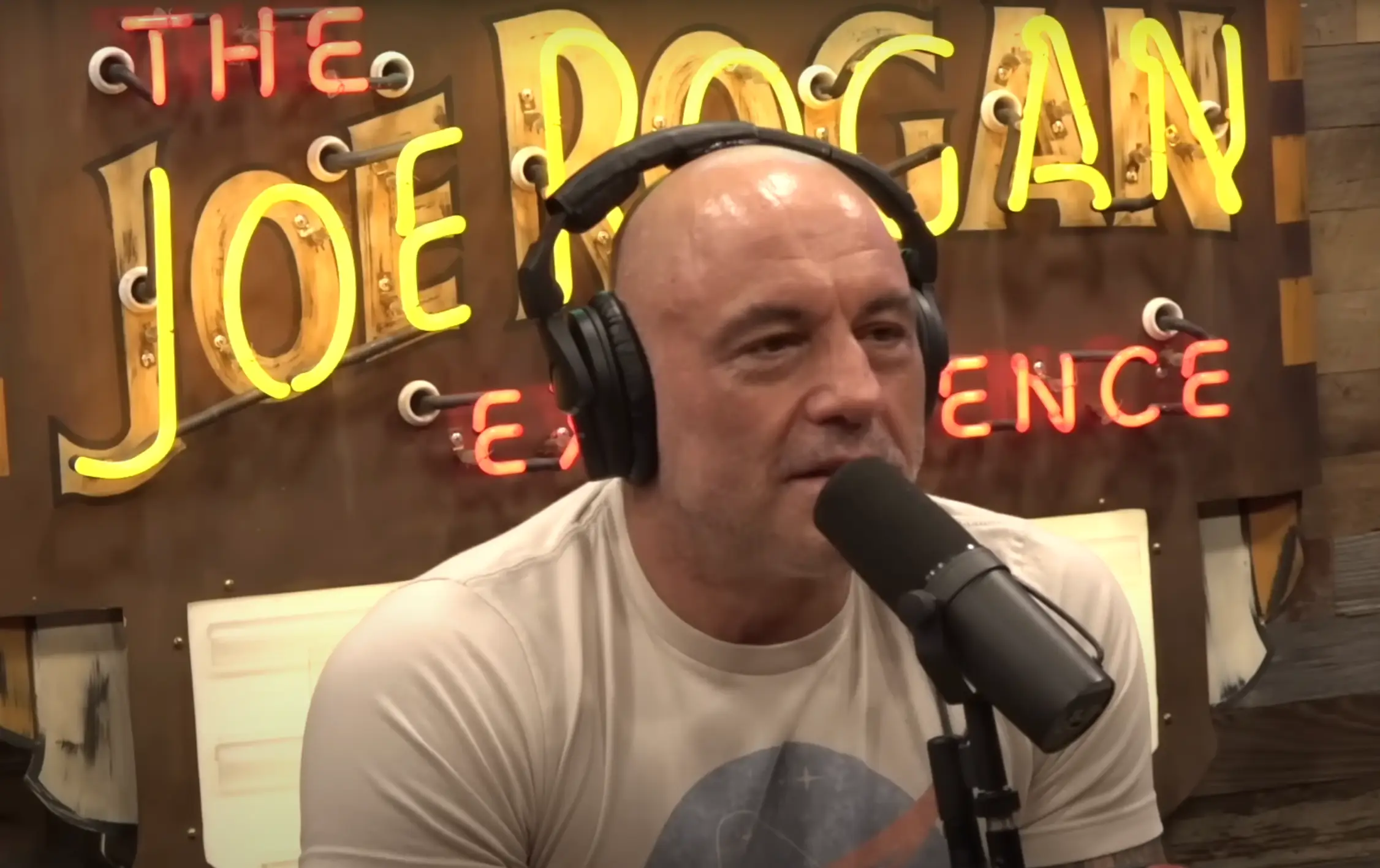 Joe Rogan has hosted his podcast throughout its history since 2009 (Image: YouTube)