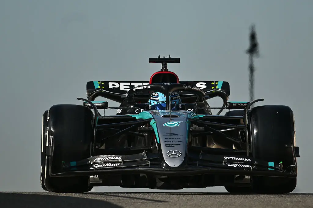 George Russell will lead the Mercedes team in 2025 (Image: Getty)
