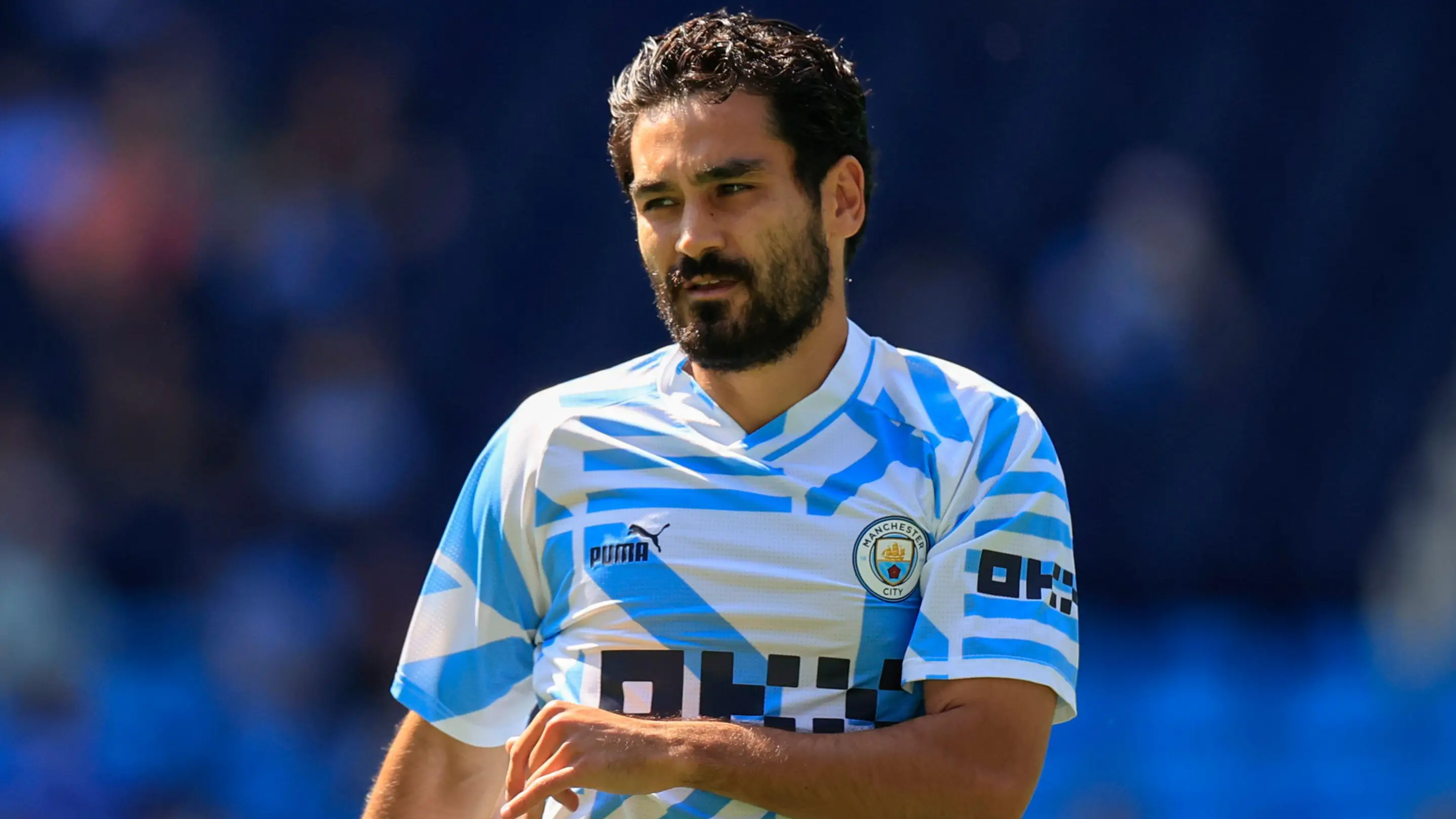 Ilkay Gundogan before a game against AFC Bournemouth