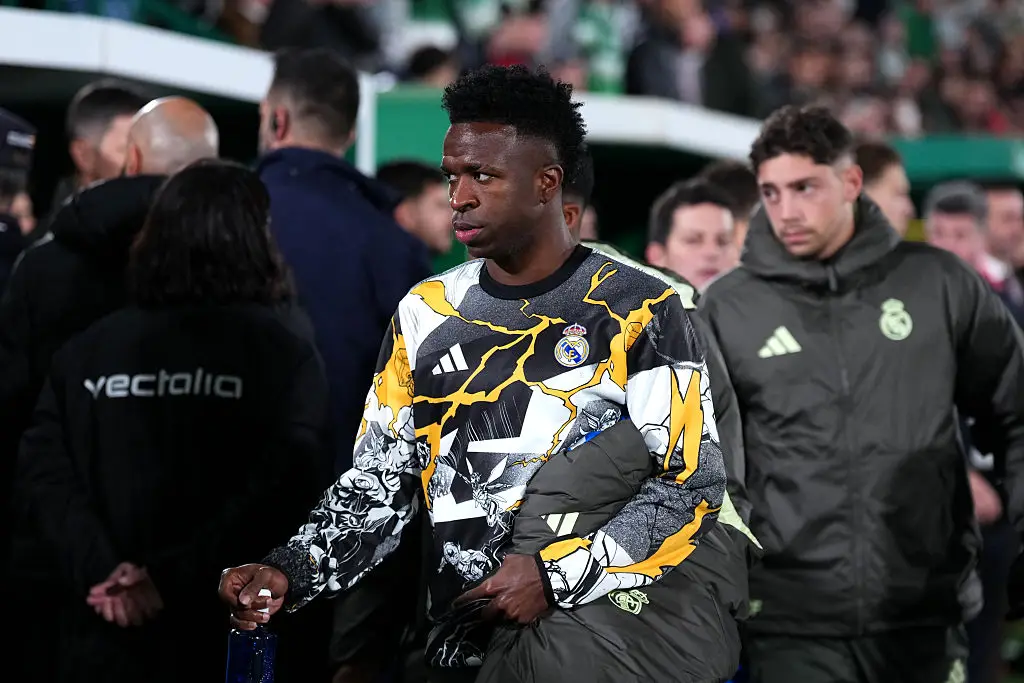 Vinicius Jr is unhappy with his current situation at Real Madrid. (Image: Angel Martinez/Getty Images)