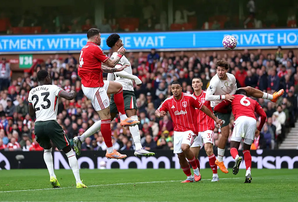 Nottingham Forest lost 3-0 against Chelsea (Credit:Getty)