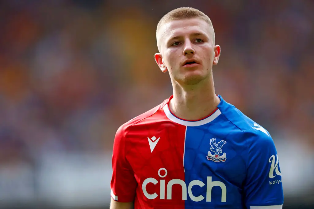 Crystal Palace midfielder Adam Wharton pictured (