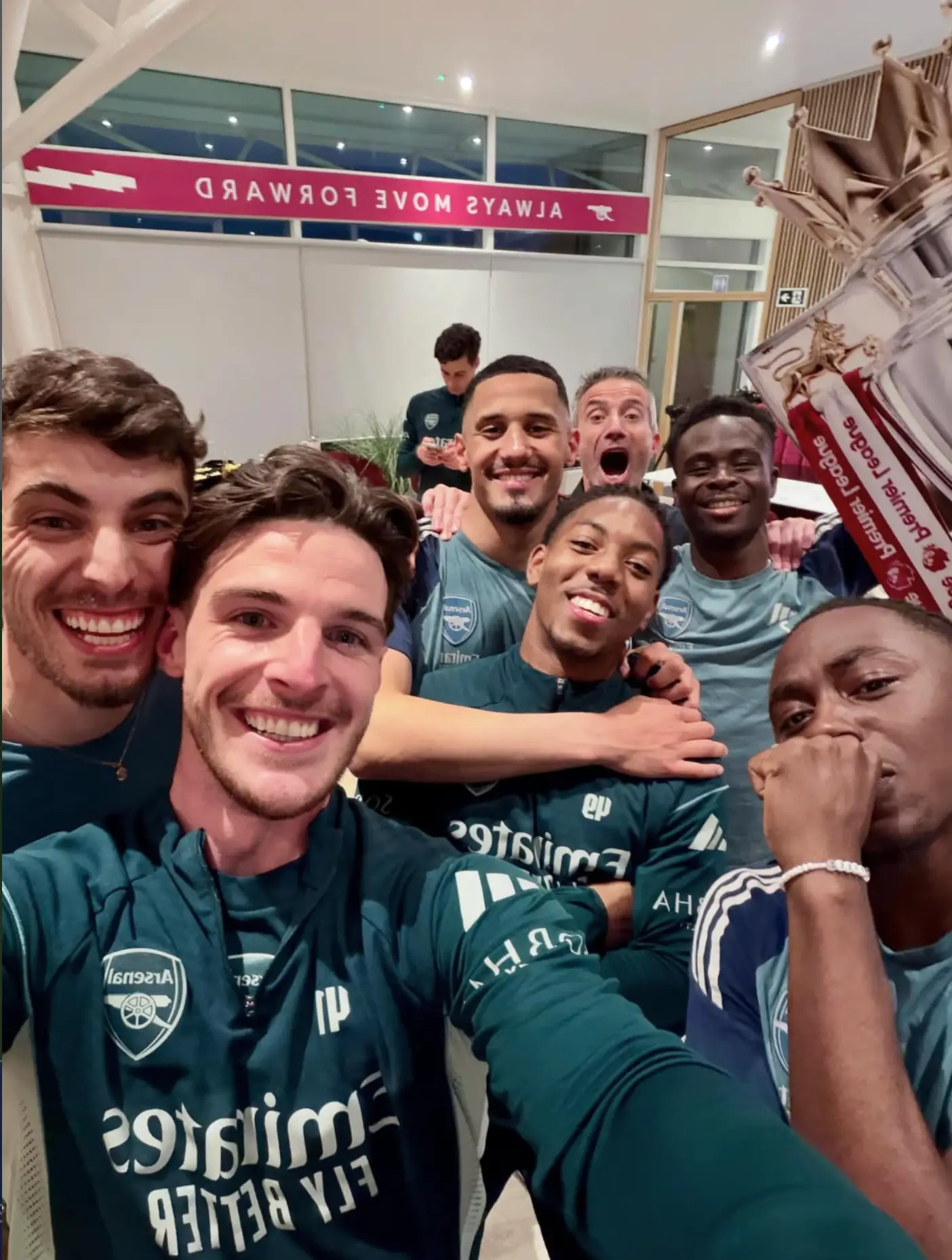 Rice shared his celebratory post on social media. (Image: Instagram)
