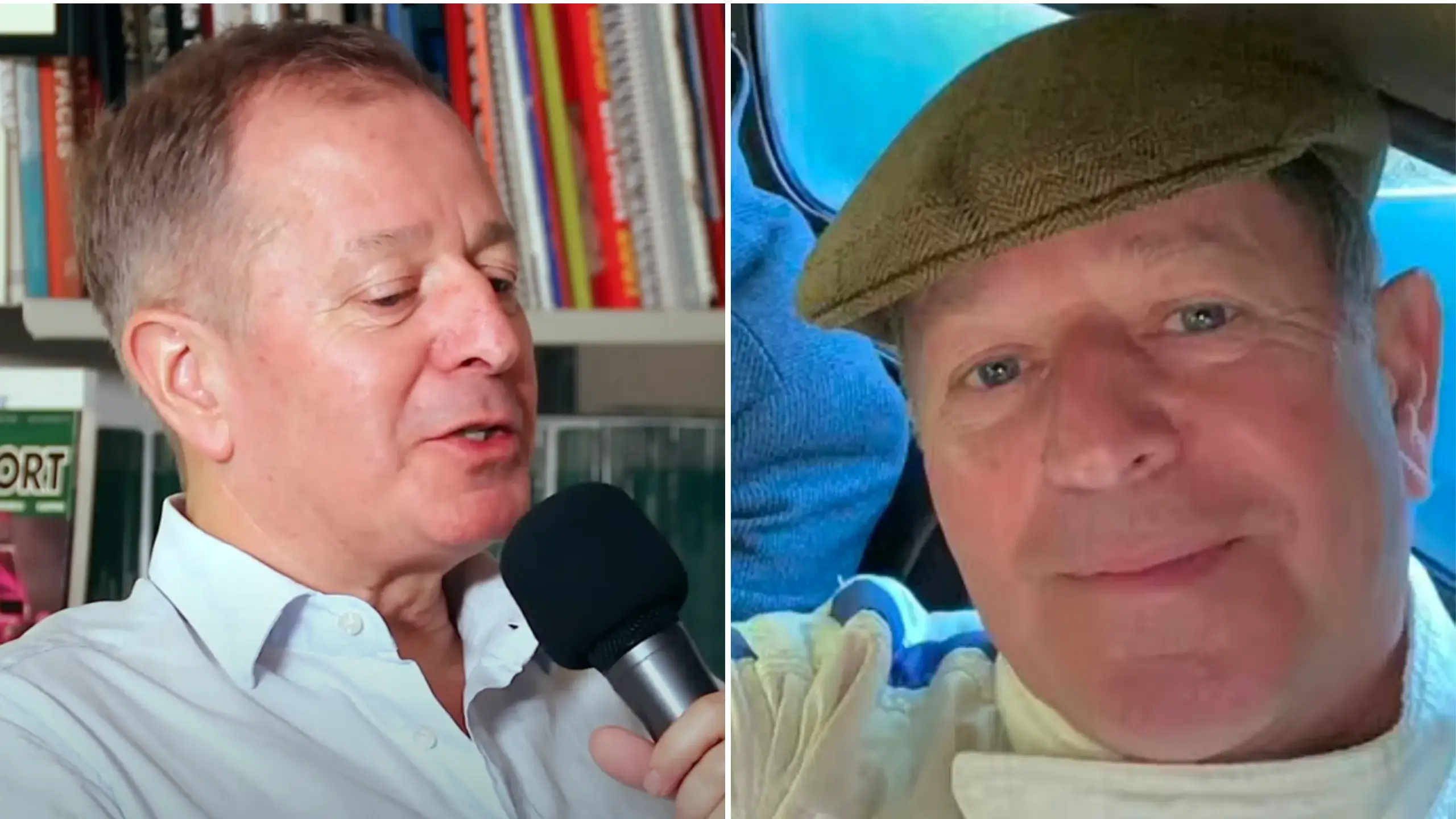 Martin Brundle via Instagram & Motor Sport via YouTube