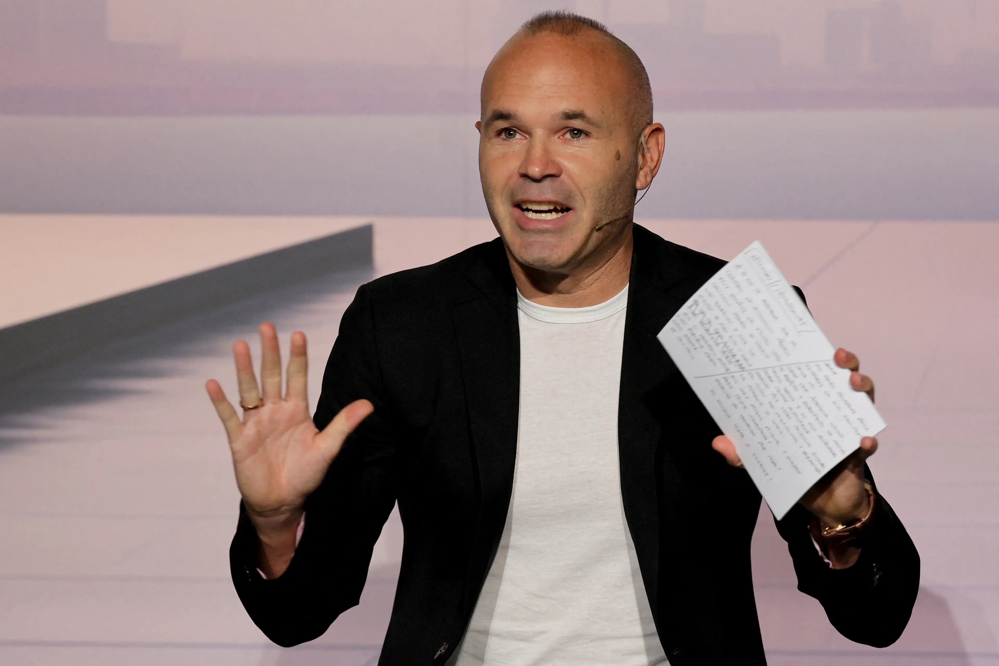 Andres Iniesta retired in 2024. Image: Getty