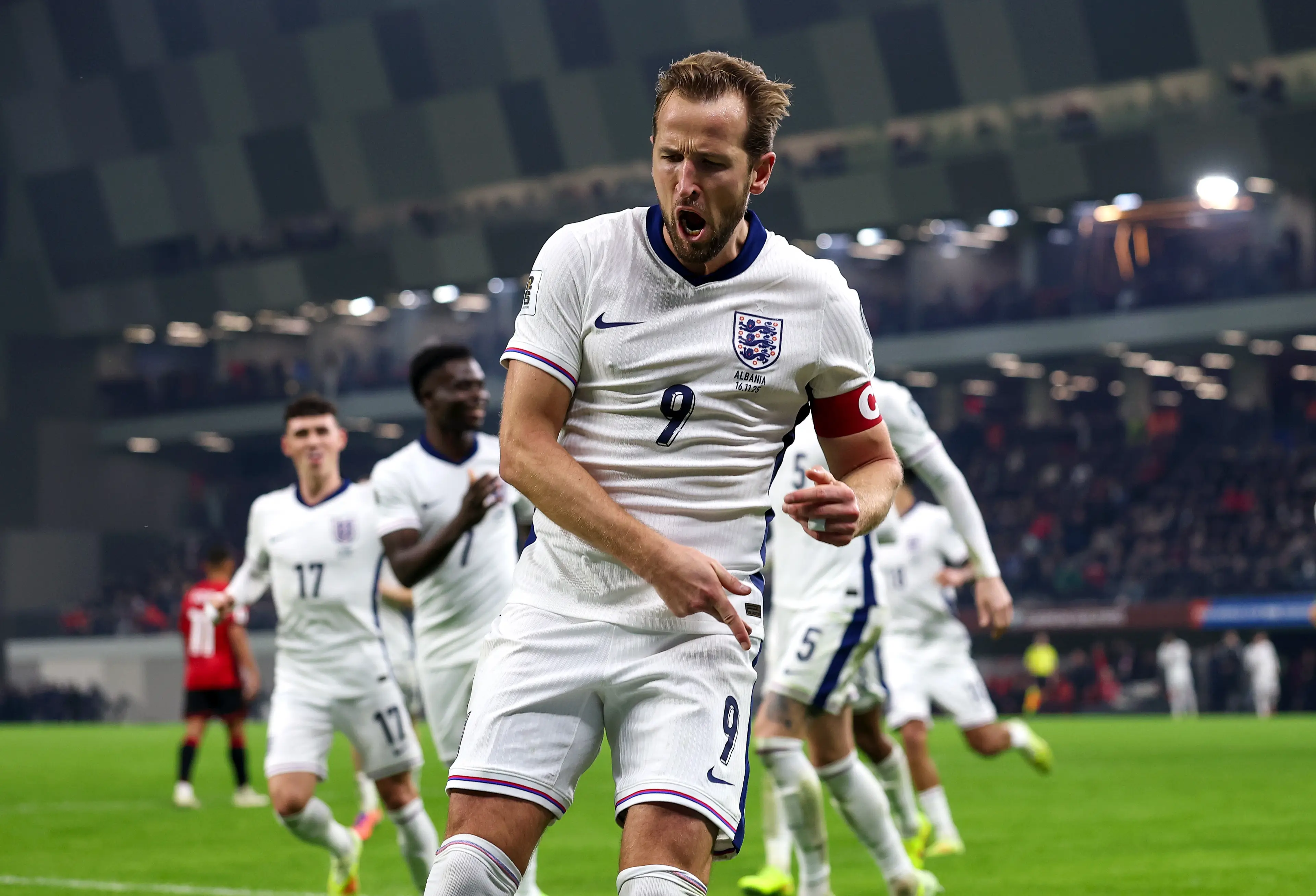 Kane is England's all-time top scorer with 78 goals in 112 appearances. Image credit: Getty