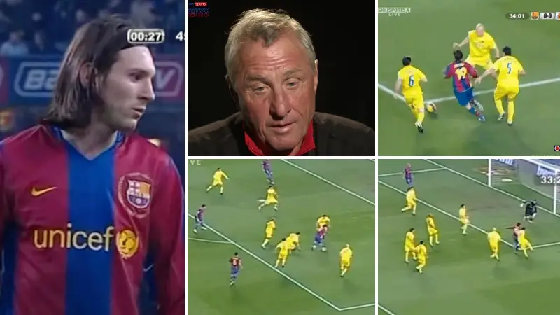 Johan Cruyff's prediction about Lionel Messi in 2008 came true, he was absolutely spot on