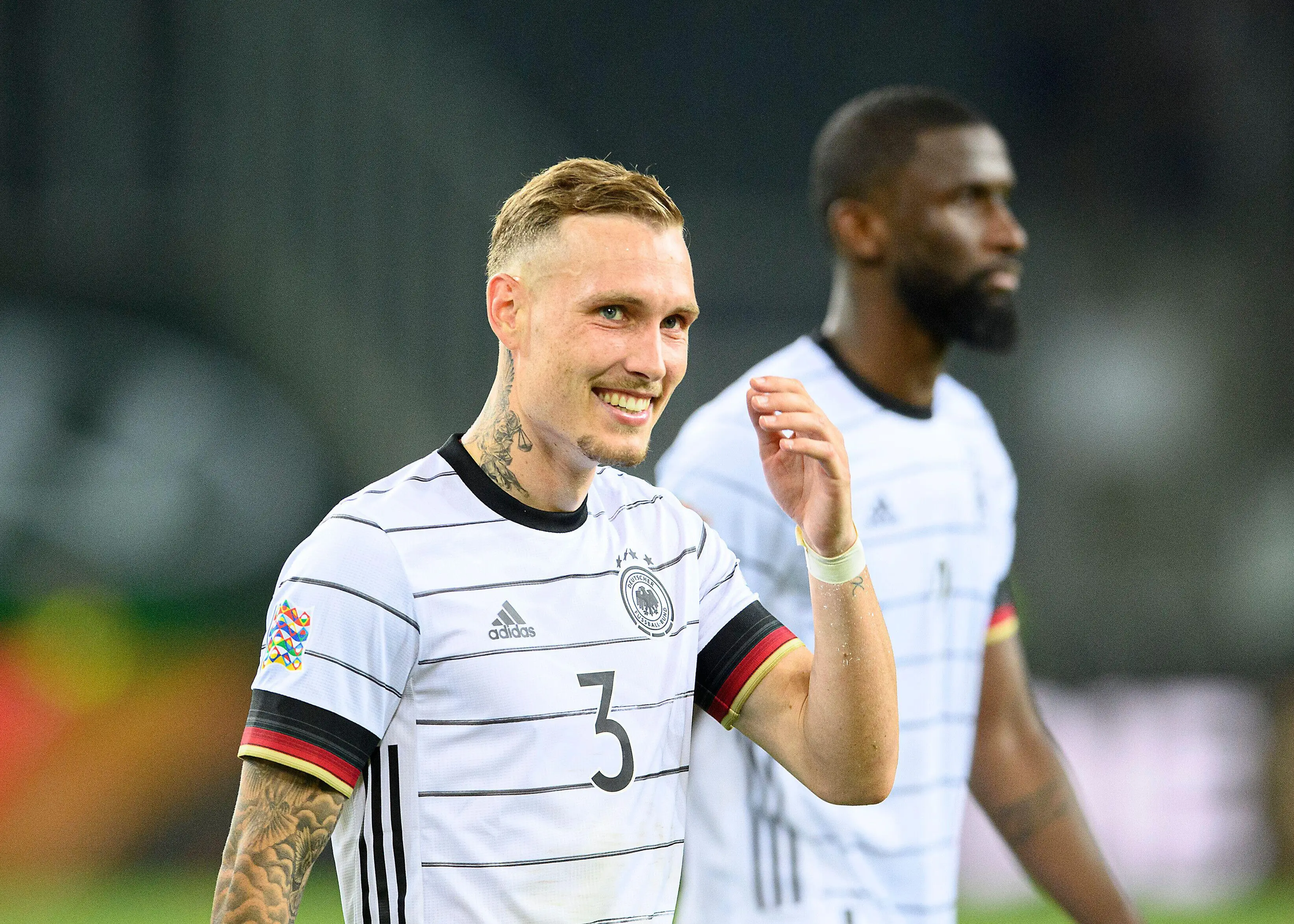 David Raum in action for Germany (Alamy)