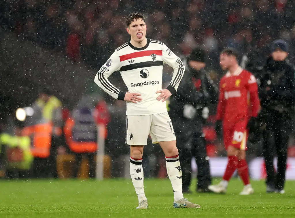 Alejandro Garnacho is 'frustrated' with his current situation (Credit:Getty)