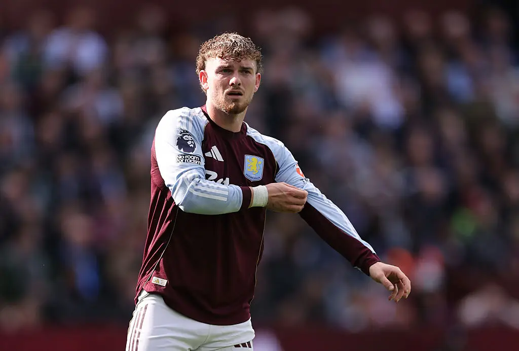 Elliott has rarely featured since signing for Villa on loan (Image: Getty)